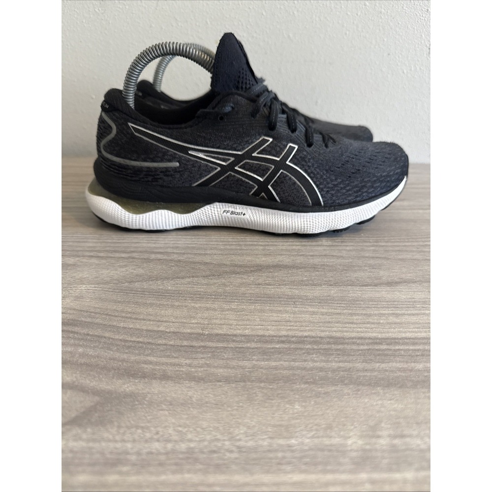 ASICS GEL-Nimbus 24 Shoes Womens Size 9 Gray Mesh Running Sneakers 1012B201